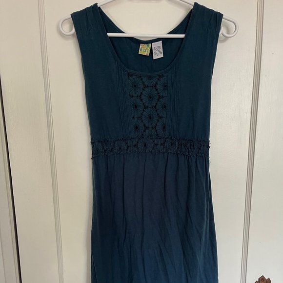 Billabong teal cotton sundress (GUC) - Picture 1 of 4